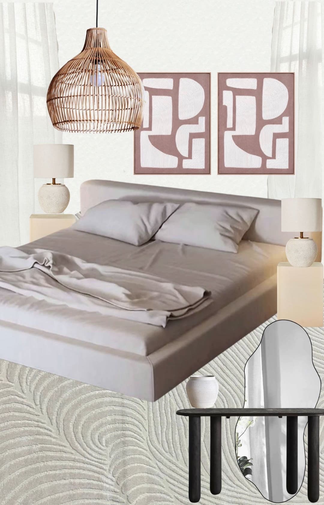 Hadley Height, the bedroom mood board